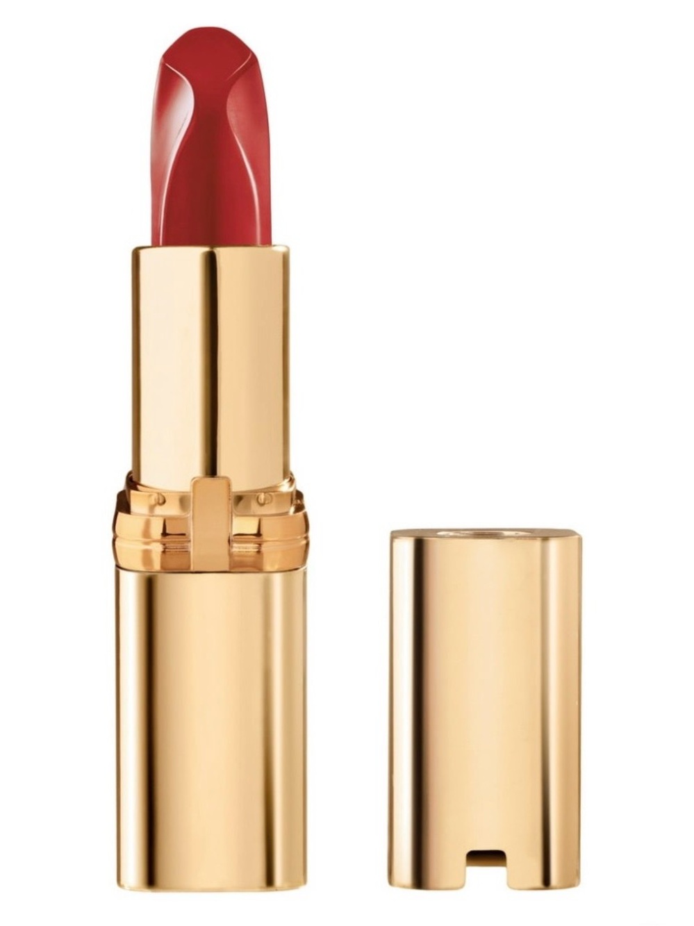 L’Oréal Luxurious Red Lipstick in Gold Case - 185 Prosperous Red